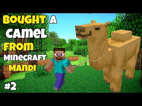 Bought a Camel From Minecraft Mandi 🐪 | (Eid Special Ep #2)