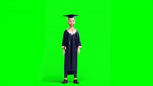 3d Animated Graduate Man Standing Graduation Stock Footage Video (100% Royalty-free) 3856831099 | Shutterstock