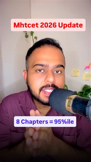 MHT CET 2026 | ONLY 08 CHAPTERS = 95% GUARANTEED😱🔥| #mhtcet2026 PHYSICS UPDATE🚨🚨
