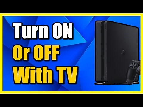 How to Make PS4 turn ON or OFF with TV POWER (Device Link Tutorial)
