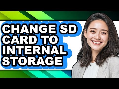 How to Change Sd Card to Internal Storage - Step by Step