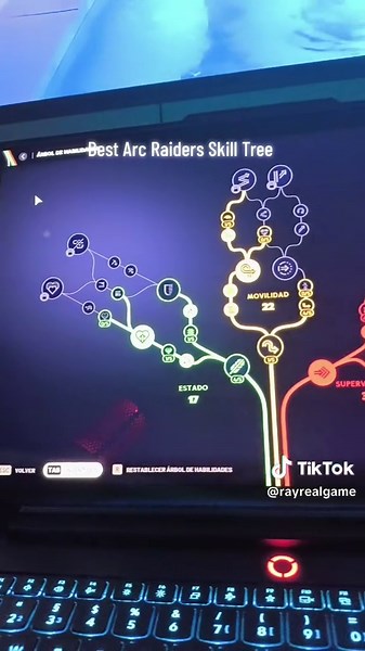 Meta skill tree build in Arc Raiders 🌌⚡ #arcraiders #skilltree #gametips #gaminglife #tuto