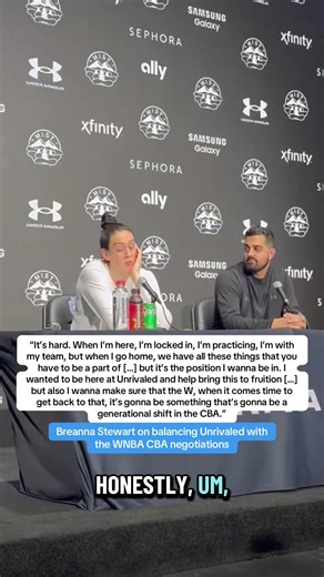 Breanna Stewart on Balancing Unrivaled and CBA Negotiations