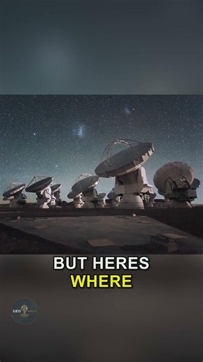 Atacama: Earth's Window Into 13 Billion Years Ago #shorts