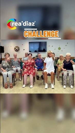 Try This Sitting Down: Creadiaz challenge #chair #creadiaz #chairexercises #SitMoveSmile
