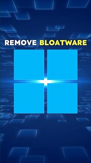How to Remove Bloatware for New Windows Account #pctips #techtips