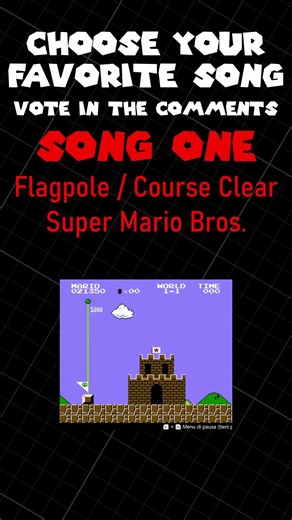 Flagpole / Course Clear - Super Mario Bros. Vs World Map Theme - Super Mario Galaxy 2