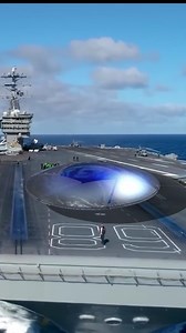 3.2K views · 3.2K reactions | U.S. Accidentally Uncovers UFO on Aircraft Carrier in Combat Action #usa #army #war | Ufo Ufos | Facebook