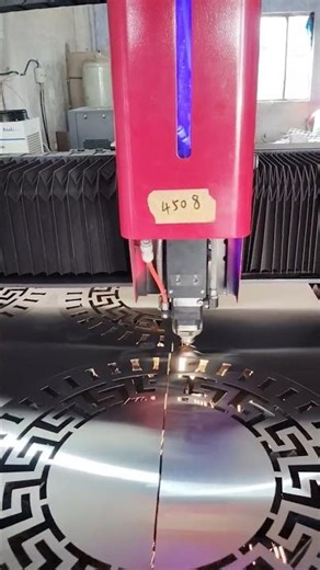 Gate circle watch design💥❤💐 #lasercutting #interiordesign #designinspiration #machine #youtubeshorts