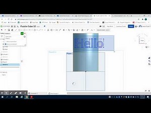 Engraving Text on a Cylinder in Onshape