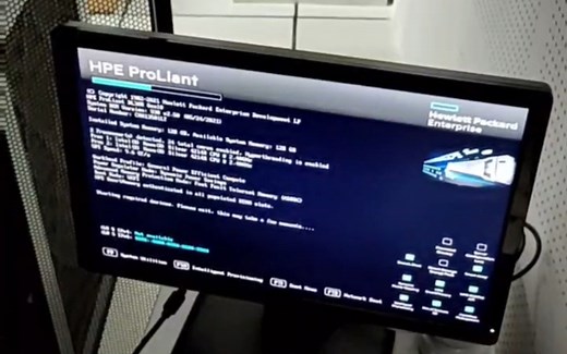 部署惠普服务器