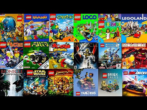 The Evolution of LEGO Games (1995-2024) "70 GAMES"