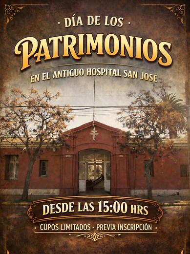 Día de los Patrimonios: Tour en Antiguo Hospital San José