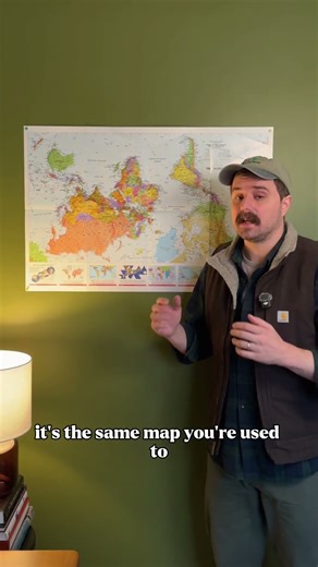 What are south up maps? #learnonyoutube #howthingswork #geography #curiosity