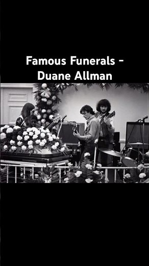 Famous Funerals - Duane Allman #death #funeral #famous #duaneallman #allmanbrothers #harleydavidson