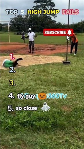 Top 5 High Jump Fails That Broke the Internet 😳🏃‍♂️💥 #Shorts