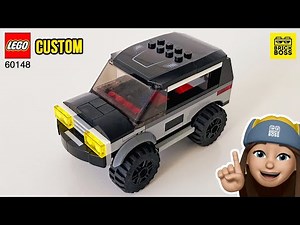 🔥CUSTOM SUV CAR from LEGO City 60148 Building Ideas / Alternate Speed Build Moc Instructions