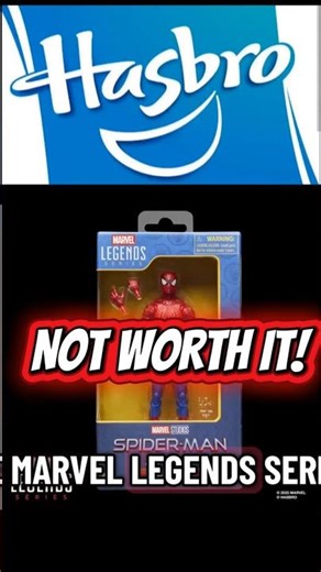 Is This Marvel Legends Spider-Man re-release Worth the Money? 🤔 #actionfigures #hasbro #spiderman