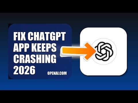 How To Fix ChatGPT APP Keeps Crashing 2026