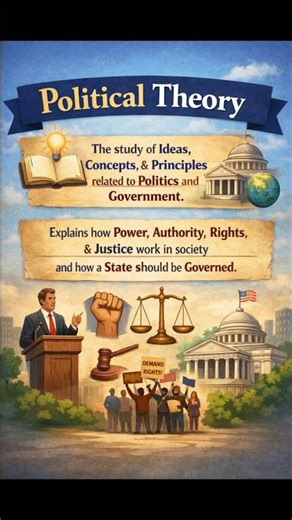 What is Political Theory? Explain in 15 seconds🔥🔥