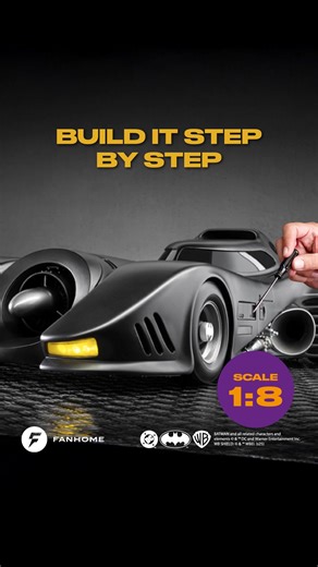 🦇🎬 Own the most iconic Batmobile from the 1989 classic film—a legendary piece of cinematic history—now you can build this 1:8 scale replica, piece by piece! 🔥 This isn’t just any model; it’s a true tribute to the Dark Knight himself. As the Joker says, “Where does he get those wonderful toys?” 👉 https://Atd1mV.short.gy/Batmobile1989_FHUK ⁣ ⁣ ⁣ #fanhome #myfancollection #hobby #buildupmodel #scalemodel #collector #batmobile #batman #robin #batmanandrobin #batmancar #gotham #dccomics #superher