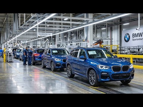 Inside the US Factory: How the BMW X3 Is Built (Full Manufacturing Process)