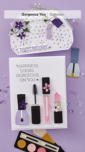 Celebrate the beauty and elegance of self-expression with the Gorgeous You Collection, designed to capture the essence of femininity and creativity. This chic and stylish collection features elements inspired by makeup, florals, and all things glamorous, perfect for crafting personalized cards, gift tags, and decor for those who love a touch of sophistication. Whether you're creating a stunning card for a friend or designing keepsakes for a special event, this collection will help you bring out 