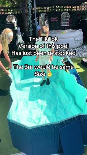 Portable Inflatable Swimming Pool | Easy Summer Cooling