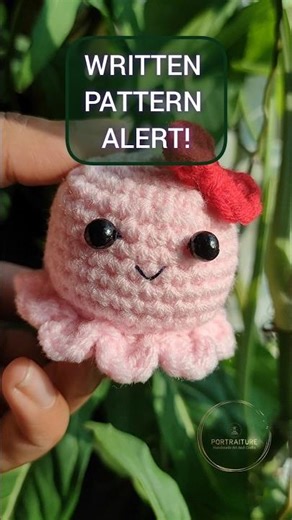 SUPER EASY crochet octopus PATTERN #crochet #pattern #octopus #amigurumi #diy #bangladesh #handmade