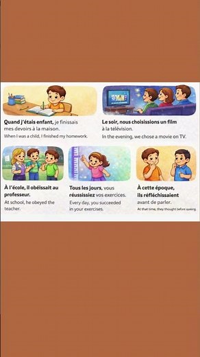 Watch this video to learn French and English easily