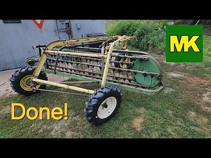 John Deere 640 Hay Rake Refurbish
