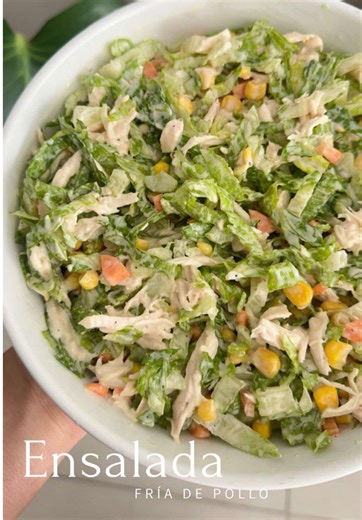 Ensalada de Pollo Fácil y Deliciosa en 20 Minutos