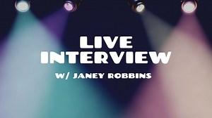 My LIVE interview with the beautiful Janey Robbins!!! | Reflect the Dream School of Acting