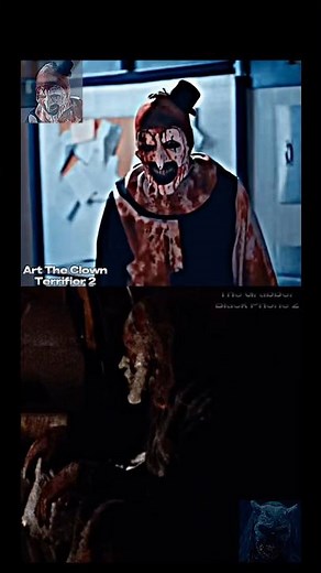 Art The Clown(Terrifier 2) Vs The Grabber(Black Phone 2) #arttheclown #thegrabber