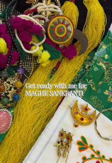 #maghesankranti #grwm #magarculture #magardress