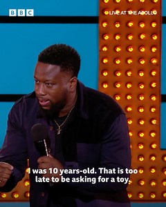 Parenting, Babatunde style Babatunde Aleshe #LiveAtTheApollo #iPlayer | BBC One