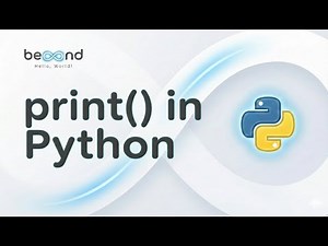 5. print() Function in Python | Python Tutorials | Mr. Sachin