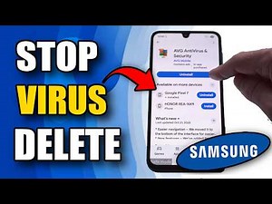 How to STOP Viruses & Delete them OFF Samsung Phone