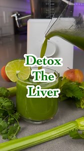 This juice doesn’t detox the liver, the liver detoxes naturally! However, if you shovel in all the things that toxify it, it can never keep up with the demands. If you punish it, it will give you all the signals. And they won’t be good. You gotta listen! But when you give it a chance, and feed your system green juices like this, you’ll be giving your liver all the opportunity to do what it does best! Here’s the recipe: 6 Celery Stalks 5 Apples 1 Bunch of Cilantro (or Parsley) 1 Lime I try and ge