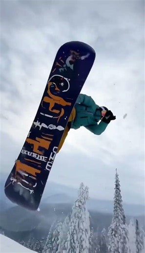 These Snowboard Tricks Are INSANE! 🤯🏔️ #snowboarding #snowboardbindings #skiing