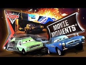 Cars 2 Keith Gremlin & Oil Slick Finn McMissile Diecast Review