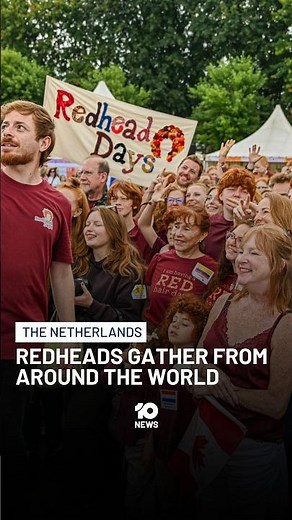 Thousands Of Redheads Gather In The Netherlands | 10 News