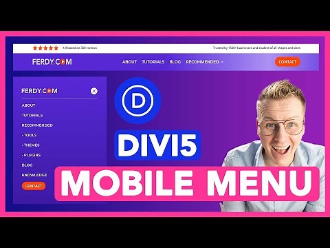 Build A Responsive Header With Mega Menu in Divi 5 (Mobile-Optimized)