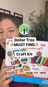 2.2K views · 449 reactions | MUST FIND Dollar Tree Craft Kit find! This foil and glitter set is found in the Dollar Tree Plus section for $3 and it is a dupe for a name brand. It comes with three foam sticker sheets, foil sheets and glitter. I don’t recommend the glitter LOL. It so easy to peel the backing, add the foil and create shiny sticker creations. | The Purple Alphabet | Facebook