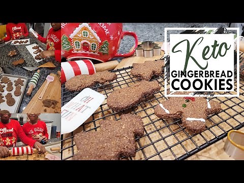 Keto Gingerbread Cookies | How To Make Low Carb Gingerbread Cookies