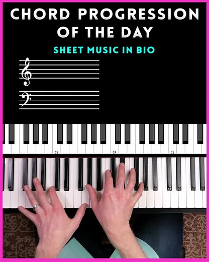 Chord Progression of the Day! #chordprogression #chordprogressions #jazzchords #jazzchords #jazzpiano #pianochords #pianochord