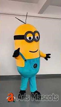 Adult Minion Mascot Costume For Entertainments Cartoon Characters Cosplay Suit Up for Events Party