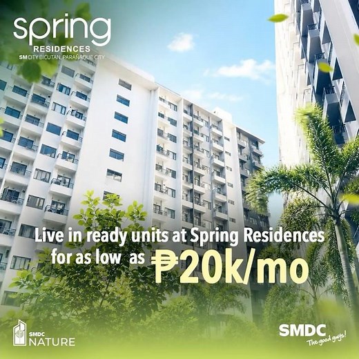 Live in Spring Residences | SMDC Nature