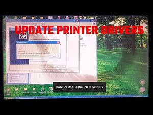 Update Printer Drivers || Canon imageRUNNER Series