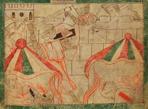 Shield Straps and Holding of the Shield - end 12th Early 13th Century